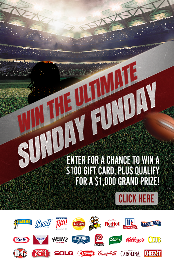 Enter for a chance to win a $100 gift card, plus qualify for a $1,000 grand prize!