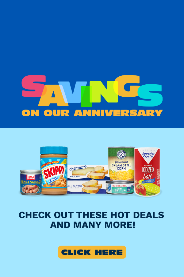 Savings on our Anniversary, click here to check out more deals